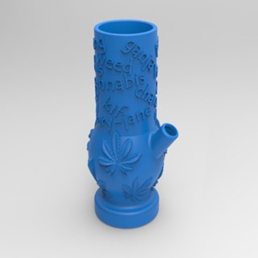 Download free STL file bong • Template to 3D print ・ Cults